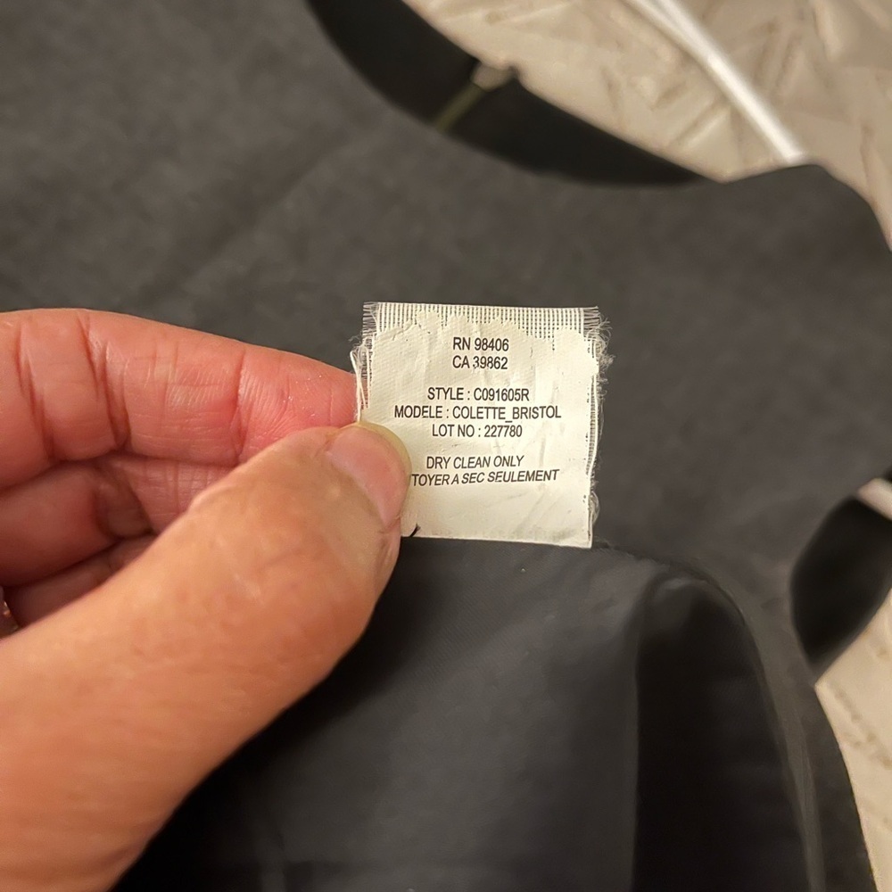 Theory Colette Bristol Wool Blend Stretch Sheath Front Pocket Dress Size 2 - Picture 10 of 11